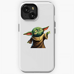 Baby Yoda Mando Loyal protector Baby Yoda iPhone Cases