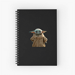 Baby Yoda Jedi Hidden potential Baby Yoda Notebook