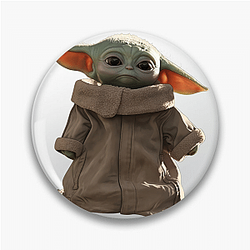 Baby Yoda Wisdom Silent power Baby Yoda Pins