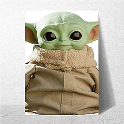 Baby Yoda Cute Galaxy icon Baby Yoda Posters