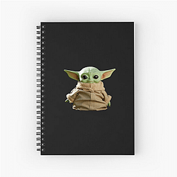 Baby Yoda Cute Galaxy icon Baby Yoda Notebook