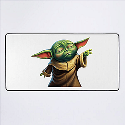 Baby Yoda Mando Loyal protector Baby Yoda Mouse Pads