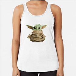 Baby Yoda Cute Galaxy icon Baby Yoda Tank Tops