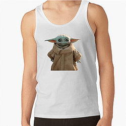 Baby Yoda Jedi Hidden potential Baby Yoda Tank Tops