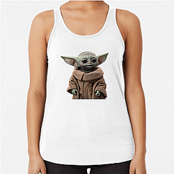 Baby Yoda Snack Frog craving Baby Yoda Tank Tops