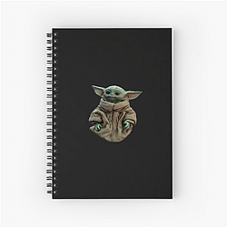 Baby Yoda Cradle Hovering pod Baby Yoda Notebook