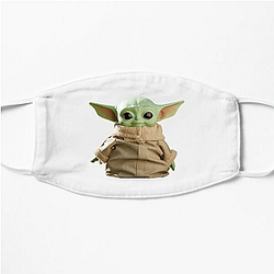 Baby Yoda Cute Galaxy icon Baby Yoda Face Masks