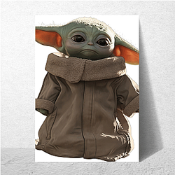 Baby Yoda Wisdom Silent power Baby Yoda Posters