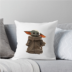 Baby Yoda Wisdom Silent power Baby Yoda Pillows Cover