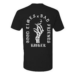 Bad Friends T-shirts - Good Times Bad Friends Smoke Classic T-shirt