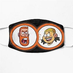 BAD FRIENDS PODCAST - BOBBY LEE - ANDREW SANTINO Flat Mask Official Merch RB1111