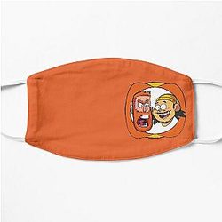 BAD FRIENDS PODCAST - BOBBY LEE - ANDREW SANTINO Flat Mask Official Merch RB1111