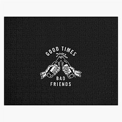 amazing the best logo from good times bad friends Jigsaw Puzzle Official Merch RB1111