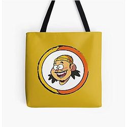 BAD FRIENDS PODCAST - BOBBY LEE - ANDREW SANTINO All Over Print Tote Bag Official Merch RB1111