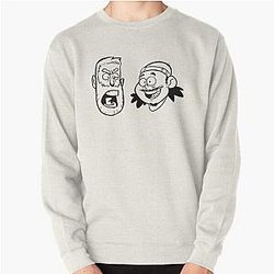 BAD FRIENDS PODCAST - BOBBY LEE - ANDREW SANTINO Pullover Sweatshirt Official Merch RB1111