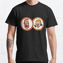 BAD FRIENDS PODCAST - BOBBY LEE - ANDREW SANTINO Classic T-Shirt Official Merch RB1111