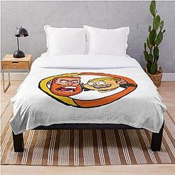 Bad Friends Blanket - Bobby Lee &amp; Andrew Santino Throw Blanket