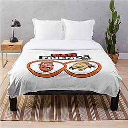 Bad Friends Blanket - Bobby Lee &amp; Andrew Santino Throw Blanket