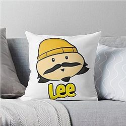 Bad Friends Pillows - Bobby Lee Throw Pillow