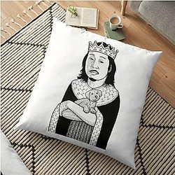 Bad Friends Pillows - Bobby Lee Tiger Belly Floor Pillow