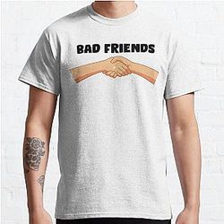 Bad Friends T-Shirts - Bad Friends Shake Hands Classic T-Shirt