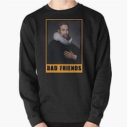 Bad Friends Sweatshirts - Bad friends Pullover Sweatshirt