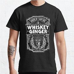 Bad Friends T-Shirts – Andrew Santino Whiskey Ginger T-Shirt
