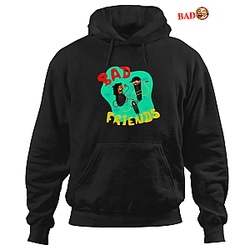 Bad Friends Vintage Poster Hoodie