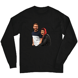 Bad Friends Comedy Poster Long Sleeves Shirts 