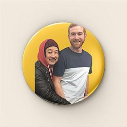 Bad Friends - Hilarious Comedy Podcast Bad Friends Pins