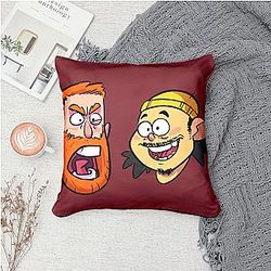 Bad Friends - Exploring Comedian Dynamics Bad Friends Pillows