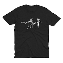 Pulp Fiction Parody LA 0904 Bad Friends T-Shirts