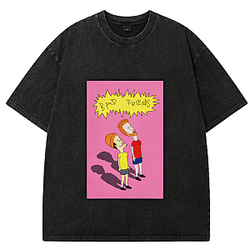Bobby & Andrew DTNK1706 Washed Bad Friends T-Shirts