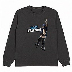 Bobby Falling PTTT3008 Washed  Bad Friends Sweatshirts