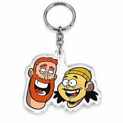 Logo PTTT810  Bad Friends Keychains