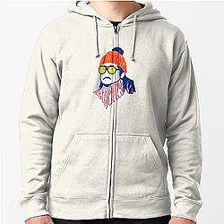 Bad Friends Jackets - Is is that Portrait of Bobby Lee Zipped Hoodie
