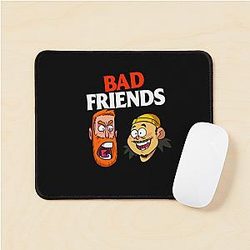 Bad Friends Mousepad - Bad Friends Podcast Printed Mouse Pad