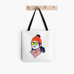 Bad Friends Bags - Portrait of Bobby Lee Fashion Tote Bag