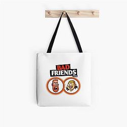 Bad Friends Bags - Bobby Lee Andrew Santino Funny Tote Bag