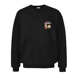 Bad Friends Sweatshirts - Bad Friends Funny Pullover Sweatshirt