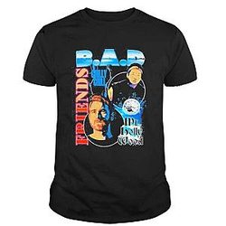 Bad Friends Podcast T-Shirts - Mr Hollywood and Chilly Chill Bad Friends Bad Friends T-shirt