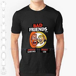 Bad Friends T-shirts - Summer Funny Bad Friends Podcast T-shirt