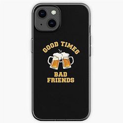 Bad Friends Cases - GOOD TIMES Bad Friends Essential T-Shirt iPhone Soft Case
