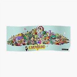Bad Friends Posters - Earthbound Poster - Good Friends, Bad Friends Poster