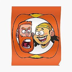 Bad Friends Posters - Bobby Lee &amp; Andrew Santino Poster