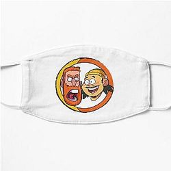 Bad Friends Face Masks - Bobby Lee &amp; Andrew Santino Flat Mask
