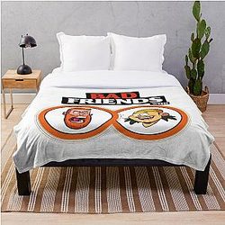 Bad Friends Blanket - Bobby Lee &amp; Andrew Santino Throw Blanket