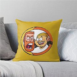 Bad Friends Pillows - Bobby Lee & Andrew Santino Throw Pillow Cover