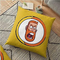 Bad Friends Pillows - Bobby Lee & Andrew Santino Floor Pillow Cover