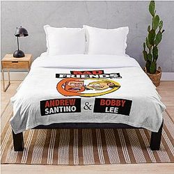 Bad Friends Blanket - Bobby Lee &amp; Andrew Santino Throw Blanket